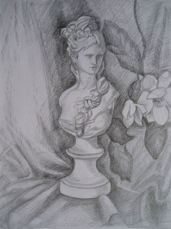 Art Studio PALETTE. Bogdan C. Picture.  Pencil   