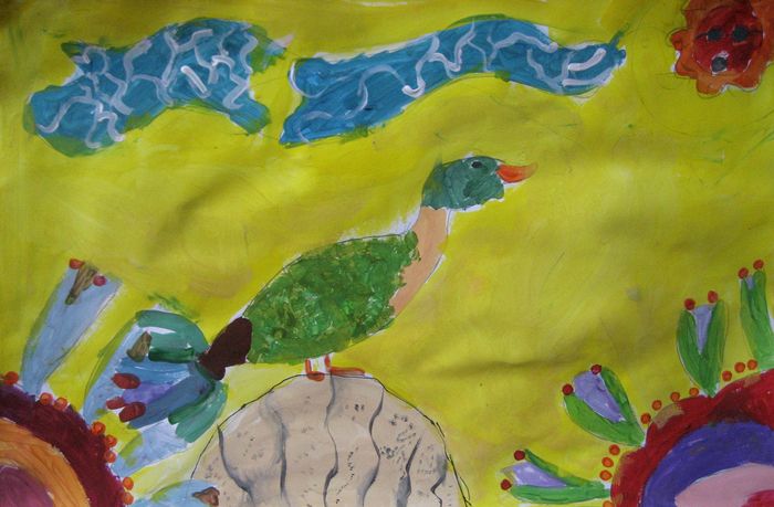 Art Studio PALETTE. Iva Staykova Picture.   Animals Birds 