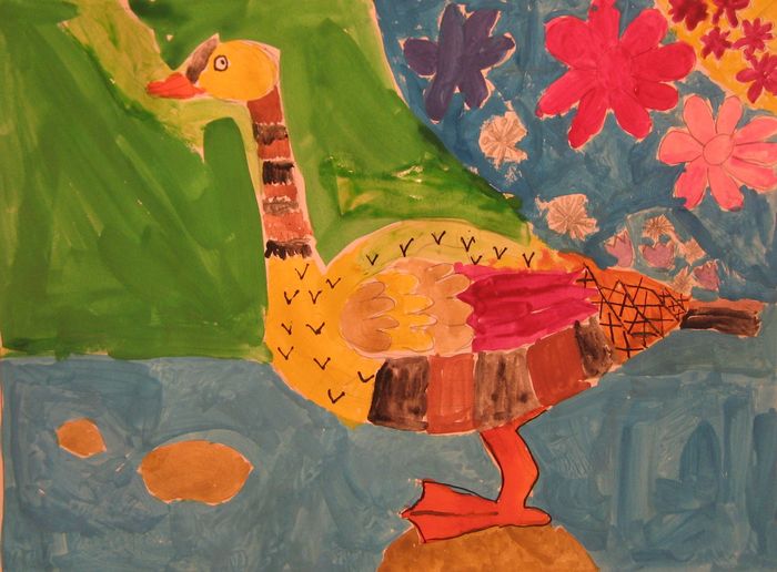 Art Studio PALETTE. Iva Staykova Picture.   Animals Birds 