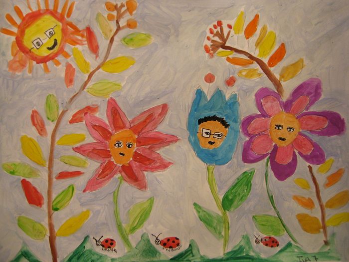 Art Studio PALETTE. Iva Staykova Picture.   Plants Flowers 