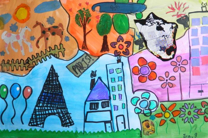 Art Studio PALETTE. Iva Staykova Picture.  Mixed Media Holidays Summer 