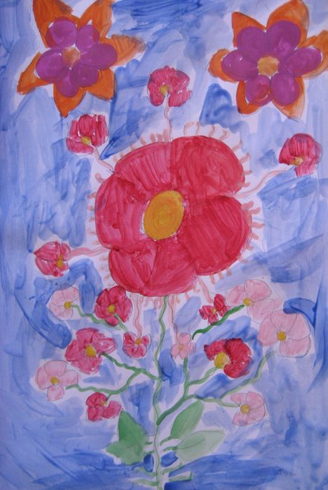 Art Studio PALETTE. Iva Staykova Picture.   Plants Flowers 