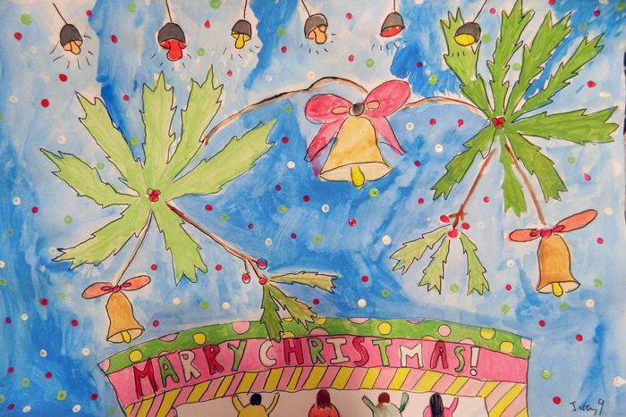 Art Studio PALETTE. Iva Staykova Picture.   Holidays Christmas 