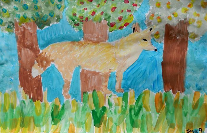 Art Studio PALETTE. Iva Staykova Picture.   Animals Mix 