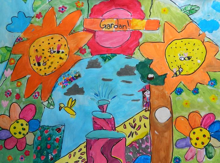 Art Studio PALETTE. Iva Staykova Picture.   Plants Garden 