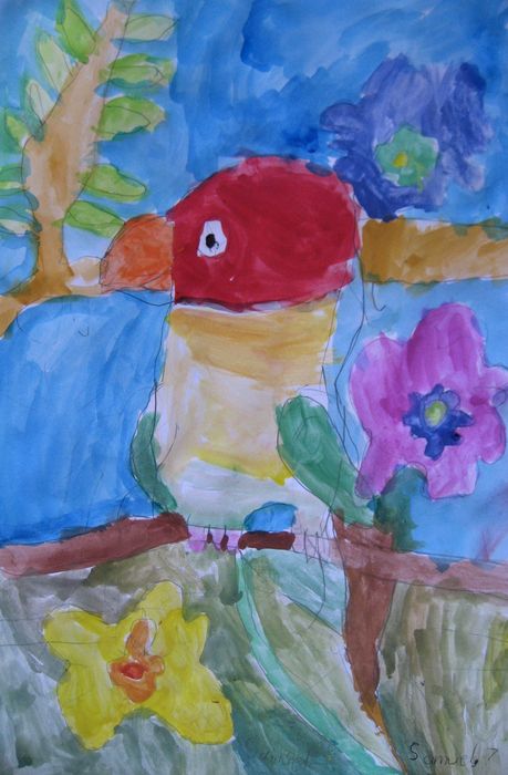 Art Studio PALETTE. Samuel Lukose Picture.   Animals Birds 