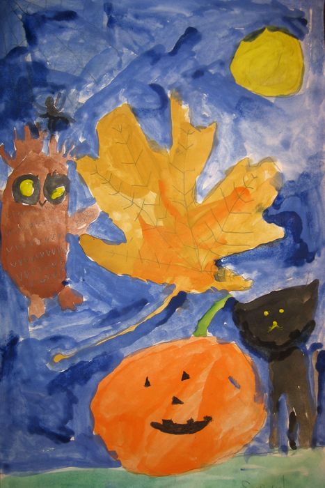 Art Studio PALETTE. Samuel Lukose Picture.   Holidays Halloween 