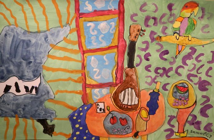 Art Studio PALETTE. Samuel Lukose Picture.   Inspired by Missakian 