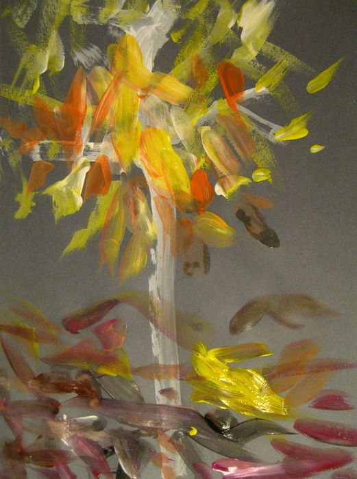 Art Studio PALETTE. Samuel Lukose Picture.   Landscape Trees 