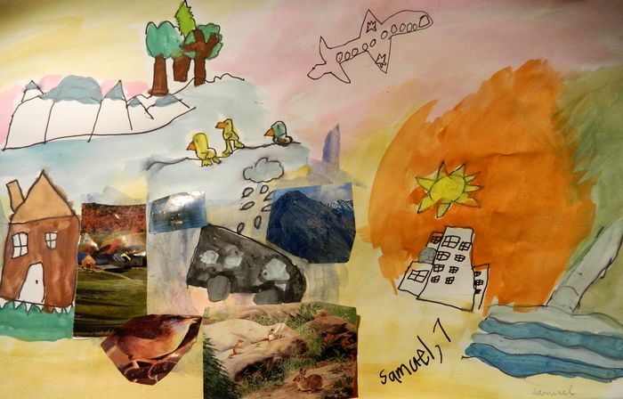 Art Studio PALETTE. Samuel Lukose Picture.  Mixed Media Holidays Summer 