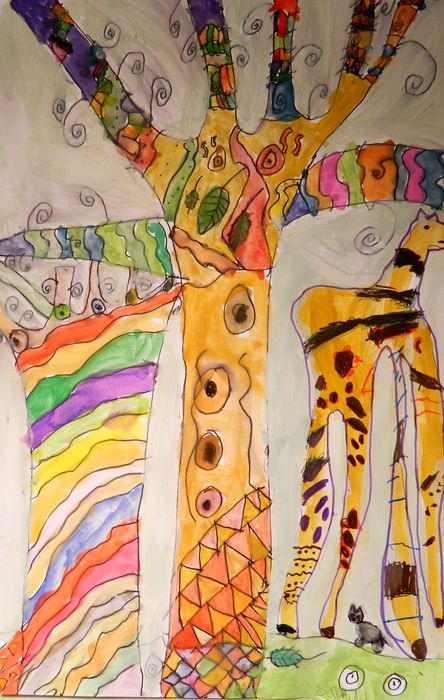 Art Studio PALETTE. Samuel Lukose Picture.   Fantasy Trees 