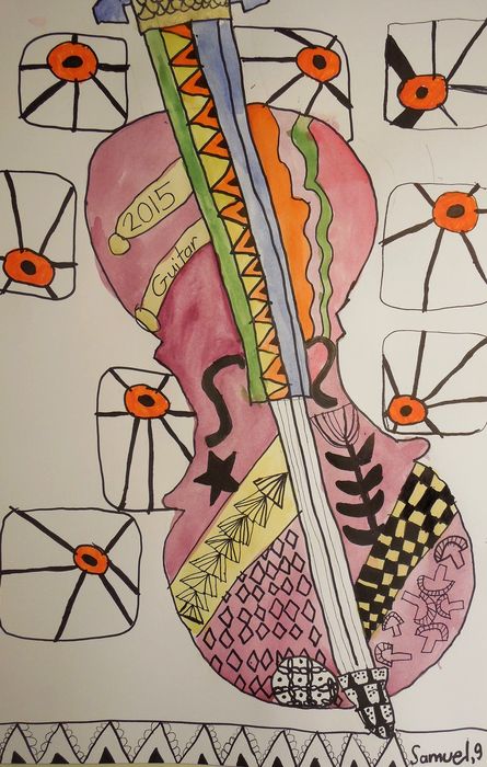 Art Studio PALETTE. Samuel Lukose Picture.   Fantasy Zentangle 