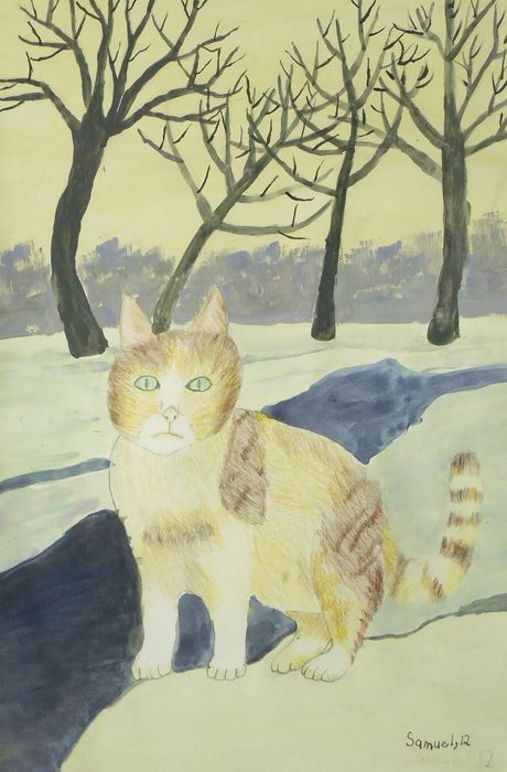 Art Studio PALETTE. Samuel Lukose Picture.   Animals Cats 