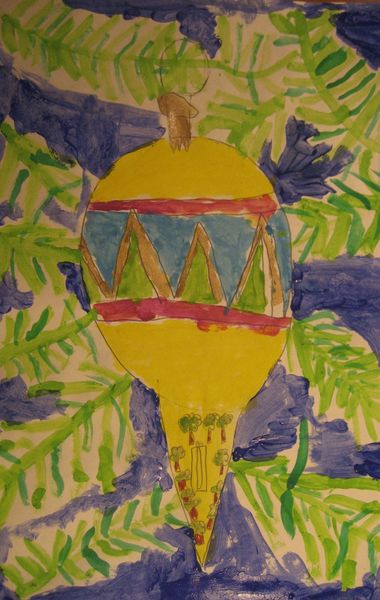 Art Studio PALETTE. Andry  Komarynsky Picture.   Holidays New Year 