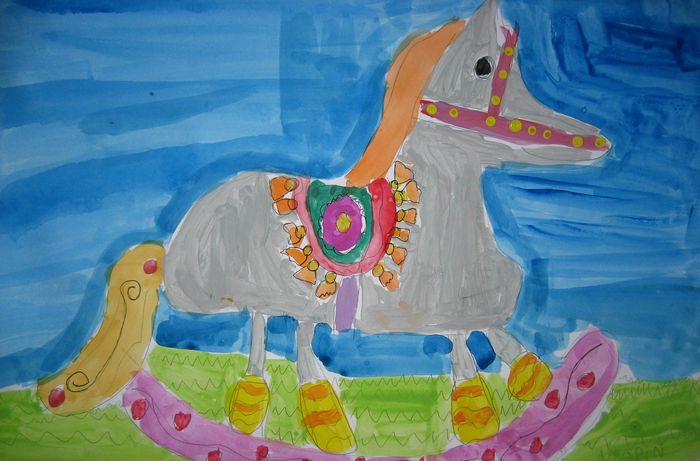 Art Studio PALETTE. Andry  Komarynsky Picture.   Fantasy Favorite Toy 