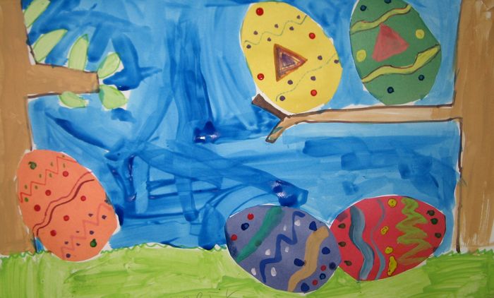 Art Studio PALETTE. Andry  Komarynsky Picture.   Holidays Easter 