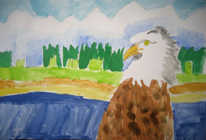 Art Studio PALETTE. Andry  Komarynsky Picture.   Animals Birds 