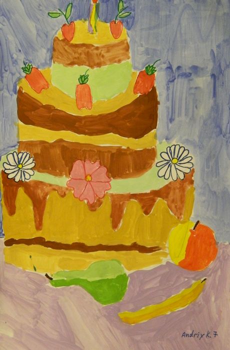 Art Studio PALETTE. Andry  Komarynsky Picture.   Fantasy Cakes 