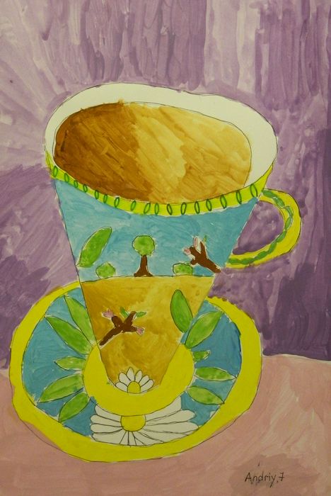 Art Studio PALETTE. Andry  Komarynsky Picture.   Design Dishes 