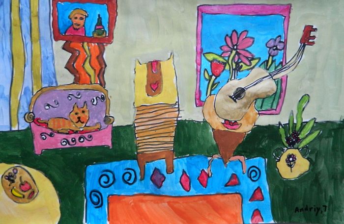 Art Studio PALETTE. Andry  Komarynsky Picture.   Inspired by Missakian 