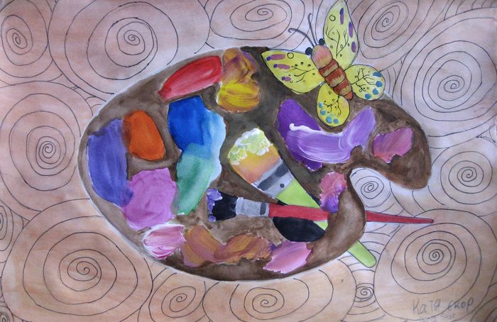 Art Studio PALETTE. Katia Skorokhod Picture.   Design Palette 