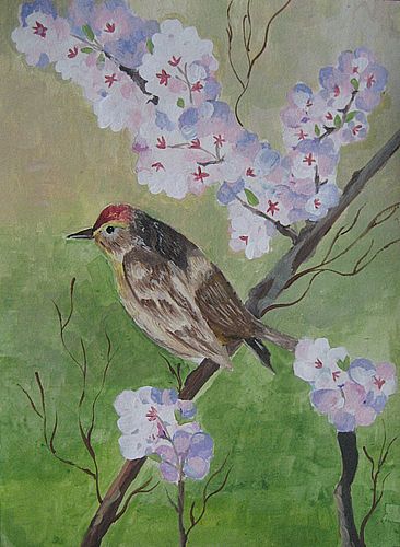 Art Studio PALETTE. Nastya Tesenkova Picture. Canvas Acrylic   