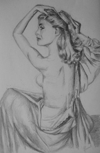 Art Studio PALETTE. Nastya Tesenkova Picture.  Pencil   