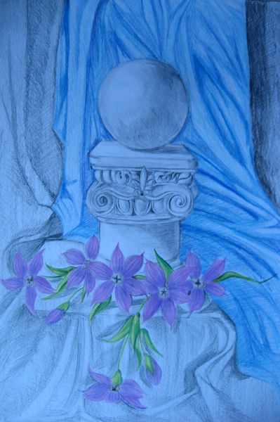 Art Studio PALETTE. Katarina  Picture.  Pencil Still Life Still Life 