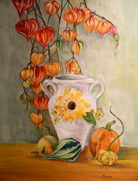 Art Studio PALETTE. Katarina  Picture.   Still Life Still Life Осенний Натюрморт