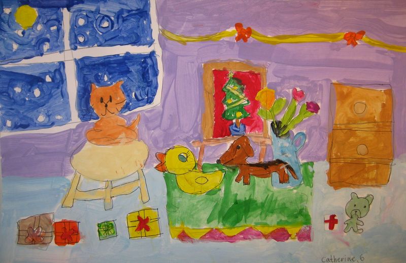 Art Studio PALETTE. Catherine Hatch Picture.     