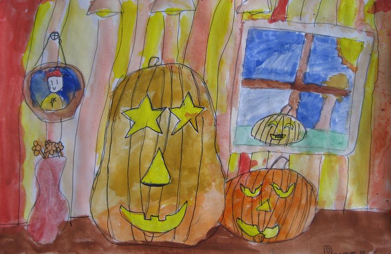 Art Studio PALETTE. Ryan Lin Picture.   Holidays Halloween 