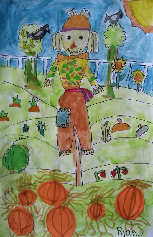 Art Studio PALETTE. Ryan Lin Picture.  Marker, Tempera   