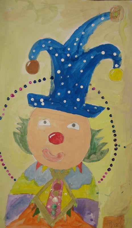Art Studio PALETTE. Ryan Lin Picture.   Fantasy Clown 