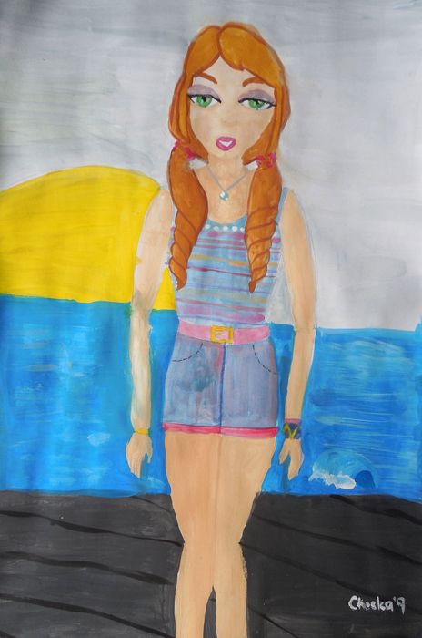 Art Studio PALETTE. Cheska O.Retita Picture.   People People 