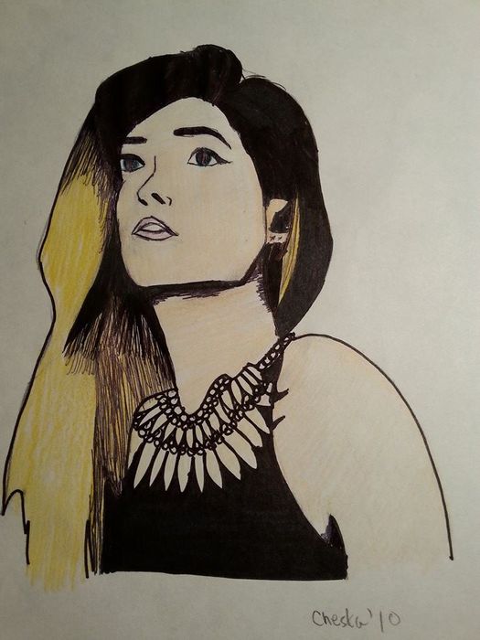 Art Studio PALETTE. Cheska O.Retita Picture.   People Portrait 