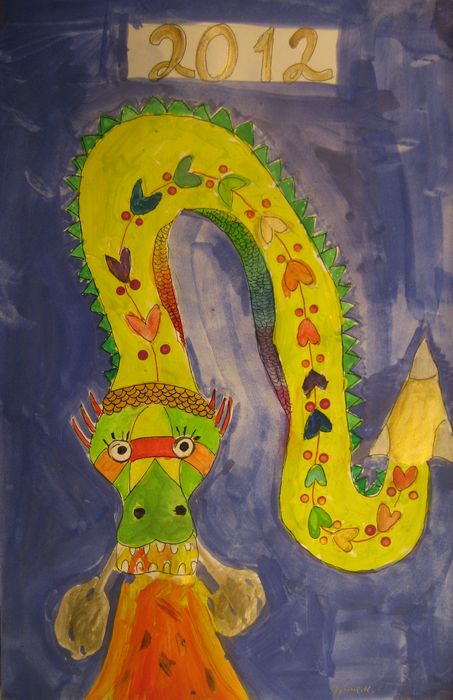 Art Studio PALETTE. Artem Miasnykov Picture.   Holidays New Year 