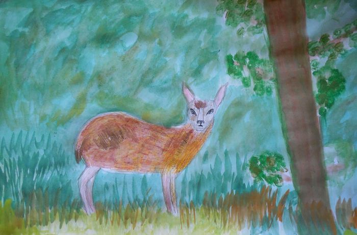 Art Studio PALETTE. Artem Miasnykov Picture.   Animals Mix 