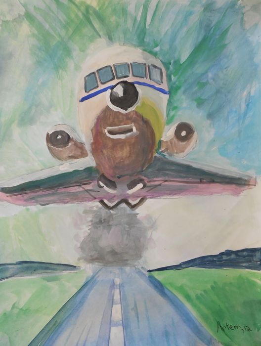 Art Studio PALETTE. Artem Miasnykov Picture.   Design Transport 