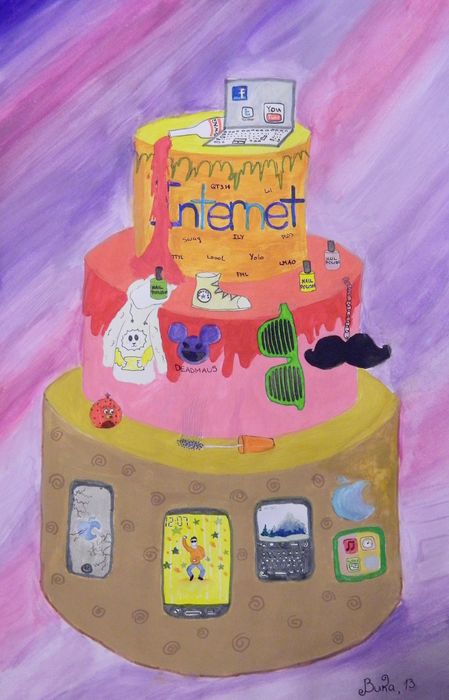 Art Studio PALETTE. Vika Maslova Picture.   Fantasy Cakes 