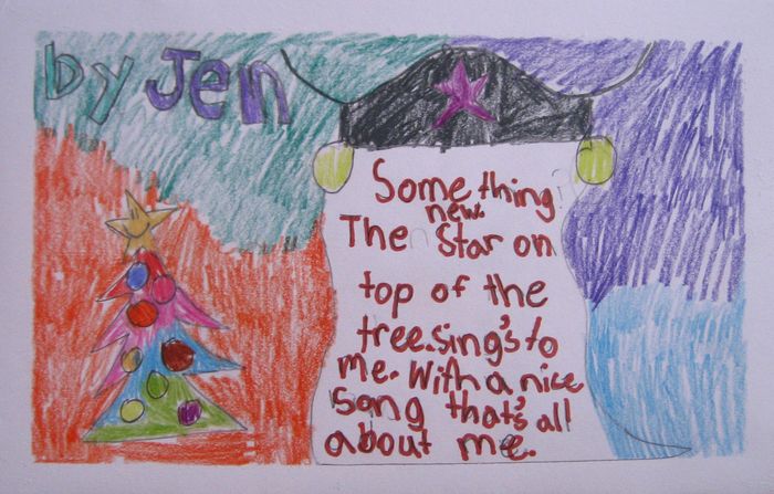 Art Studio PALETTE. Jennifer Tkach Picture.   Holidays New Year 