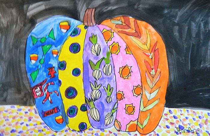 Art Studio PALETTE. Jennifer Tkach Picture.   Holidays Halloween 