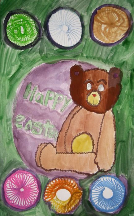 Art Studio PALETTE. Viktoria Silina Picture.   Holidays Easter 