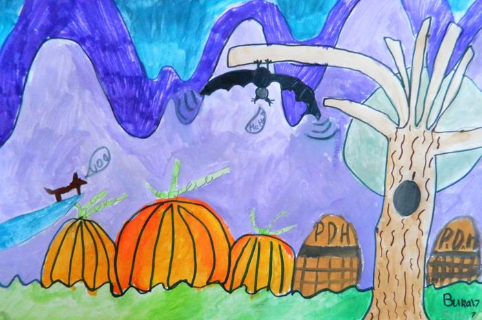 Art Studio PALETTE. Viktoria Silina Picture.   Holidays Halloween 