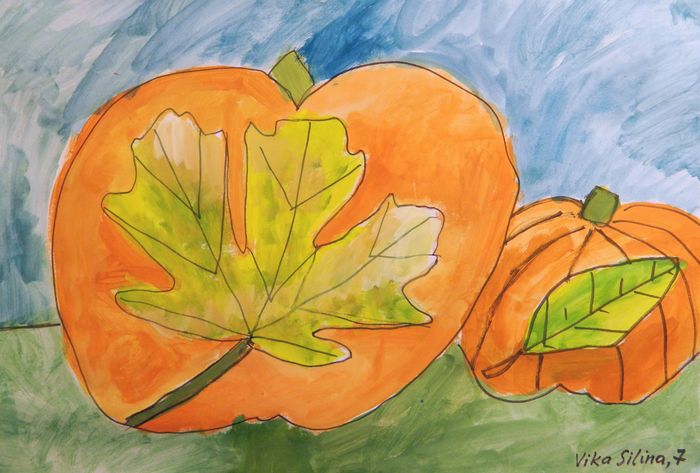 Art Studio PALETTE. Viktoria Silina Picture.   Plants Garden 