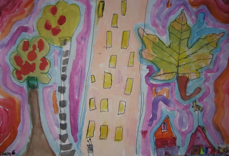 Art Studio PALETTE. Liza Silanteva Picture.   Landscape Cityscape 