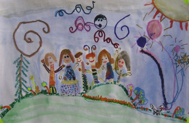 Art Studio PALETTE. Liza Silanteva Picture.   People Activities 