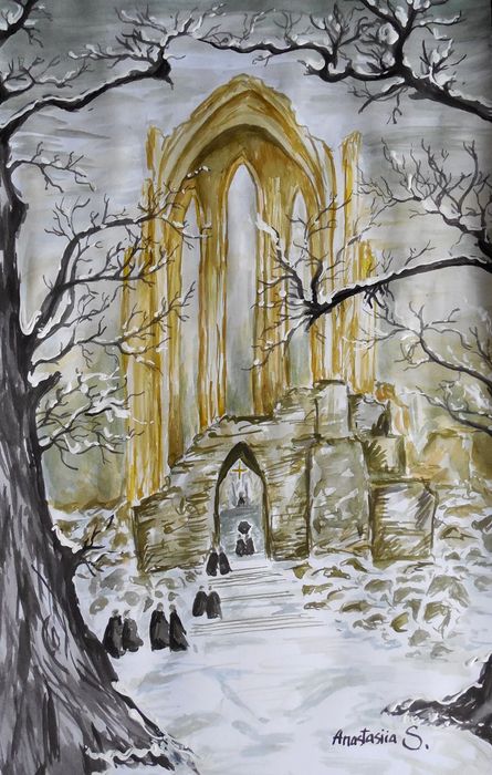 Art Studio PALETTE. Anastasiia Sergeyenko Picture.   Fantasy Imagenation 