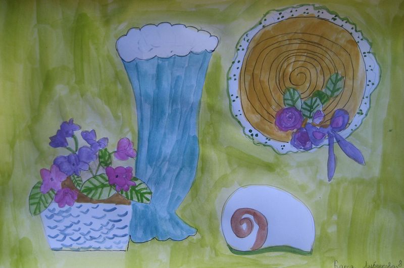 Art Studio PALETTE. Katia  Lubenkova Picture.   Still Life Still Life 