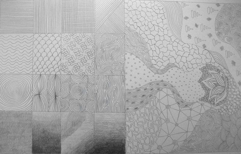 Art Studio PALETTE. Julia Maslova Picture.  Pencil   