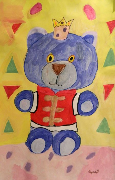 Art Studio PALETTE. Alyona Glazyrina Picture.   Fantasy Favorite Toy 